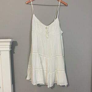 COPY - GARAGE White Sleeveless Dress
